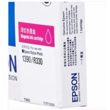 爱普生（Epson）T0853(T1223) 洋红色墨盒 C13T122380（适用PHOTO 1390 R330）