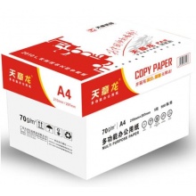 天章 (TANGO) 天章龙A4 复印纸 70g 500张/包 5包/箱