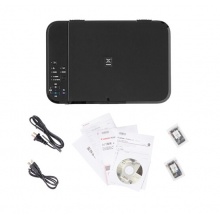 佳能（Canon） E568 彩色喷墨一体机 学生打印 作业打印（打印 复印 扫描 无线连接 自动双面）