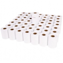 得力（deli）75mm*60mm双胶收银纸/收银机打印纸/超市小票打印纸 30米/卷 50卷/箱 3205