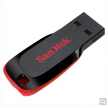 闪迪（SanDisk）酷刃 (CZ50) 16GB U盘 黑红