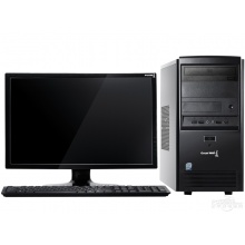 长城俊杰 BD148 台式电脑 黑色 G4560/ 4G DDR4/1T (7200转、SATA3)/集成显卡/19.5