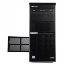 宏碁（acer）D430台式机 商务办公电脑（i3-7100/4G/1T/21.5英寸液晶显示器）