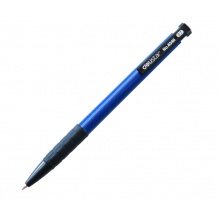 得力(deli) 蓝色按动圆珠笔 36支/盒 6546