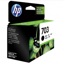 惠普（HP）CD887AA 703号黑色墨盒（适用DJ F735 D730 K109a/g K209a/g Photosmart K510a）