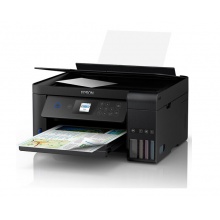 爱普生（EPSON） 商务墨仓式 彩色无线多功能一体机（打印 复印扫描 wifi） L4168(自动双面L485升级版）