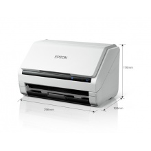 爱普生（EPSON) DS-570W A4馈纸式高速双面彩色文档扫描仪 Wifi无线扫描 原厂三年质保 35ppm/70ipm 自动进纸