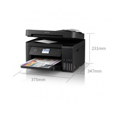 爱普生（EPSON）L6178 商用墨仓式彩色无线多功能一体机 （打印 复印 扫描 wifi 有线 自动双面 自动输稿器）