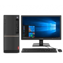 联想 扬天T4900D 台式机电脑 19.5英寸 （I5 7400 4G 500G DVDRW Windows系统）