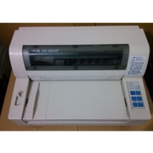 四通OKI5860SP超厚纸证卡存折证书打印机A3厚纸24针式平推全自动