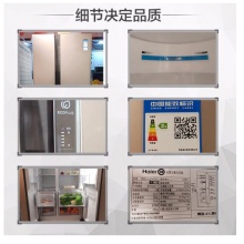 Haier/海尔对开门两门双门多门三门十字对开门多门法式四门冰箱超薄风冷干湿分储家用电冰箱 532升 对开门双门冰箱BCD-532WDPT