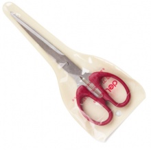 得力 6009 180mm 办公剪刀 美工刀 颜色随机