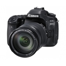 佳能（Canon）EOS 80D 单反套机（EF-S 18-200mm f/3.5-5.6 IS） 2420万有效像素 45点十字对焦 WIFI/NFC