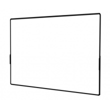 得力(deli)支架式白板180*90cmH型支架可移动可翻转白板双面磁性办公会议写字板(赠白板擦 白板笔 磁钉) 7885