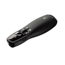 罗技（Logitech） R400 无线演示器 ppt翻页笔 演示笔（激光笔）遥控笔 投影仪电子笔