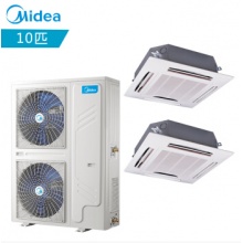 美的 MDV-260W/dPS-8R0 （10匹）+30米管 中央空调一拖二