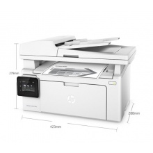 惠普HP 132fw 黑白激光打印机复印扫描传真一体机 132fw(打印/复印/扫描/传真)