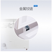 澳柯玛（AUCMA）560升大容量冷柜 商用冰柜单温冷藏冷冻双门卧式大冷柜BC/BD-560