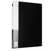 得力A4金属双强力文件夹 黑色