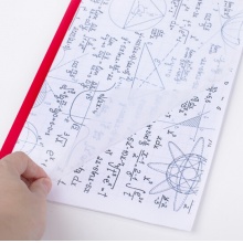 A4透明活页抽杆夹 加厚 1包