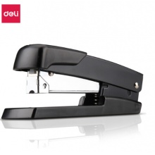 得力(deli)50页金属厚层订书机/订书器 弹出式钉道 办公用品