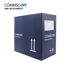 安普网联 原装超五类网线 非屏蔽网线箱线 蓝箱 外径4.6mm 305米