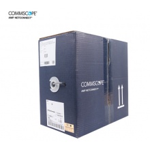 安普网联 原装超五类网线 非屏蔽网线箱线 蓝箱 外径4.6mm 305米