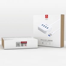 USB3.0分线器 带电源接口 3.0高速4口HUB 多接口扩展转换器